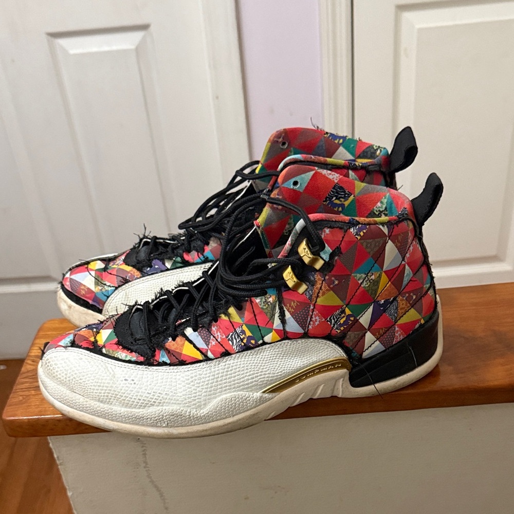 Jordan Multicolor Patchwork Sneakers - image 1